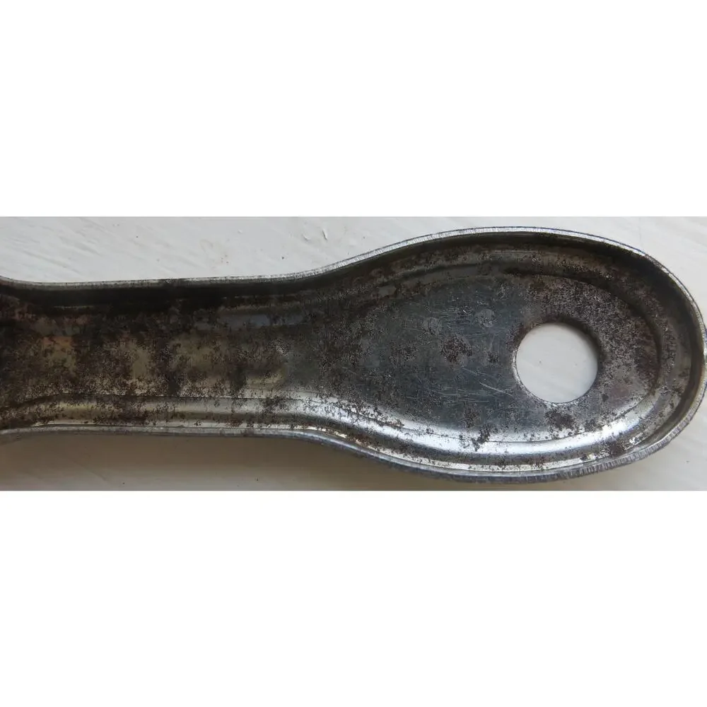 Vintage German Tucher Brau Beer Bottle Opener Church Key Collectible Silver 60's